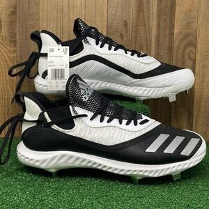 NEW Adidas EE4131  Icon V Bounce Baseball Cleats Black Men's Size 12.5